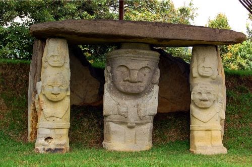 parque arqueologica de san agustin en colombia