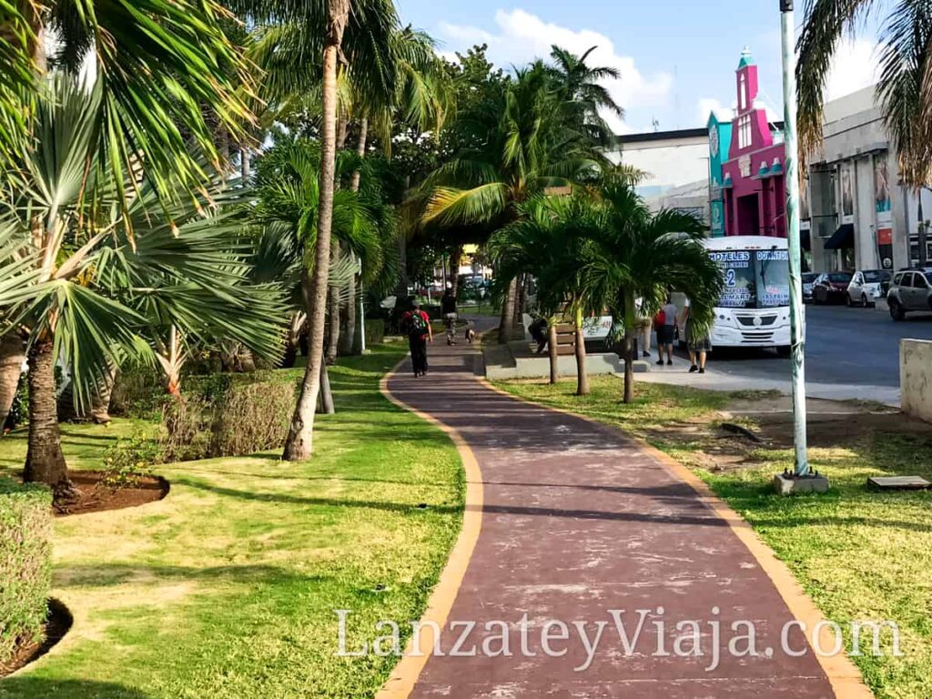 Ciclovía en Cancún