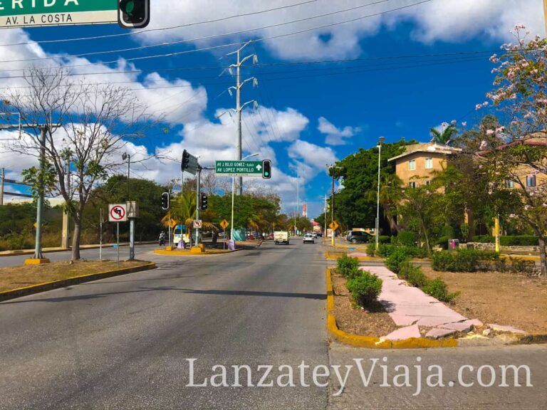 Autopista del centro de Cancun