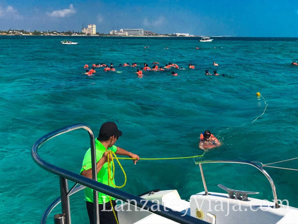 Actividad turística de Buceo en Isla mujeres