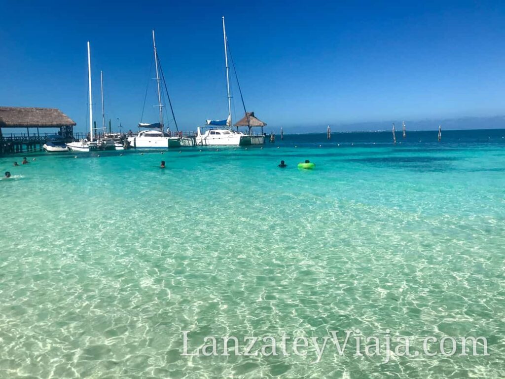 Vista al Mar de Playa Tortugas en Cancun