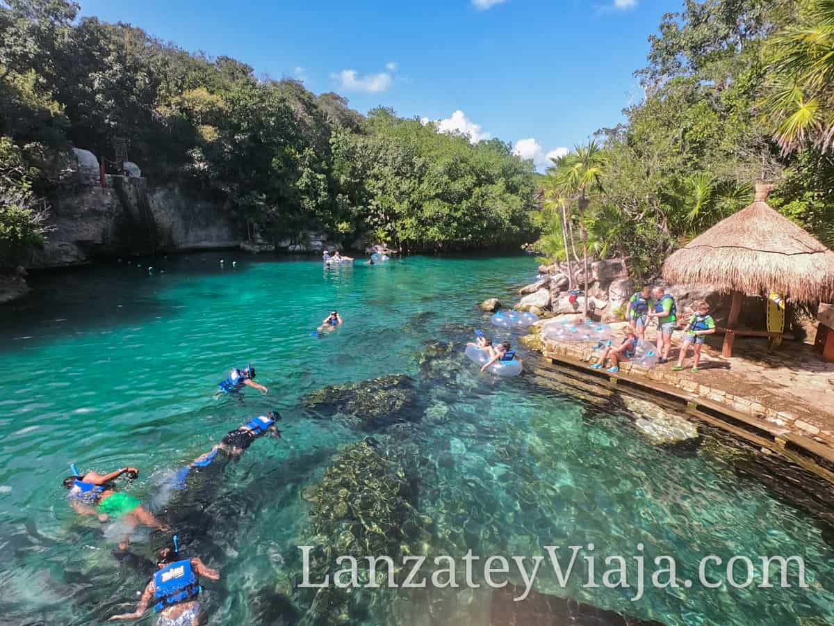 Snorkel en el parque Xel-Ha